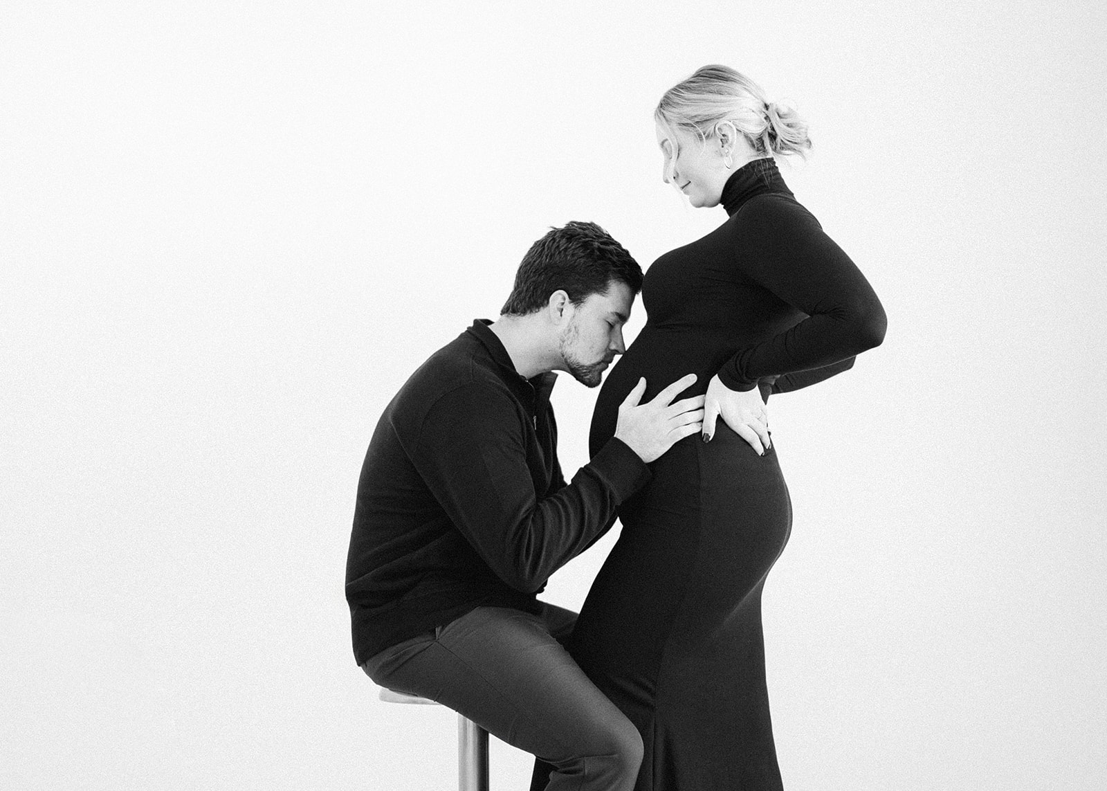 Intimate Maternity Studio Session