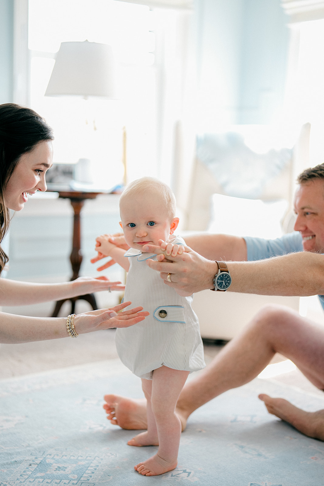 Authentic At-home Milestone Session