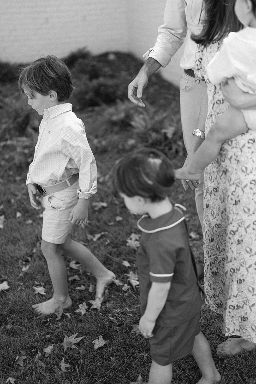 in-home family photography session