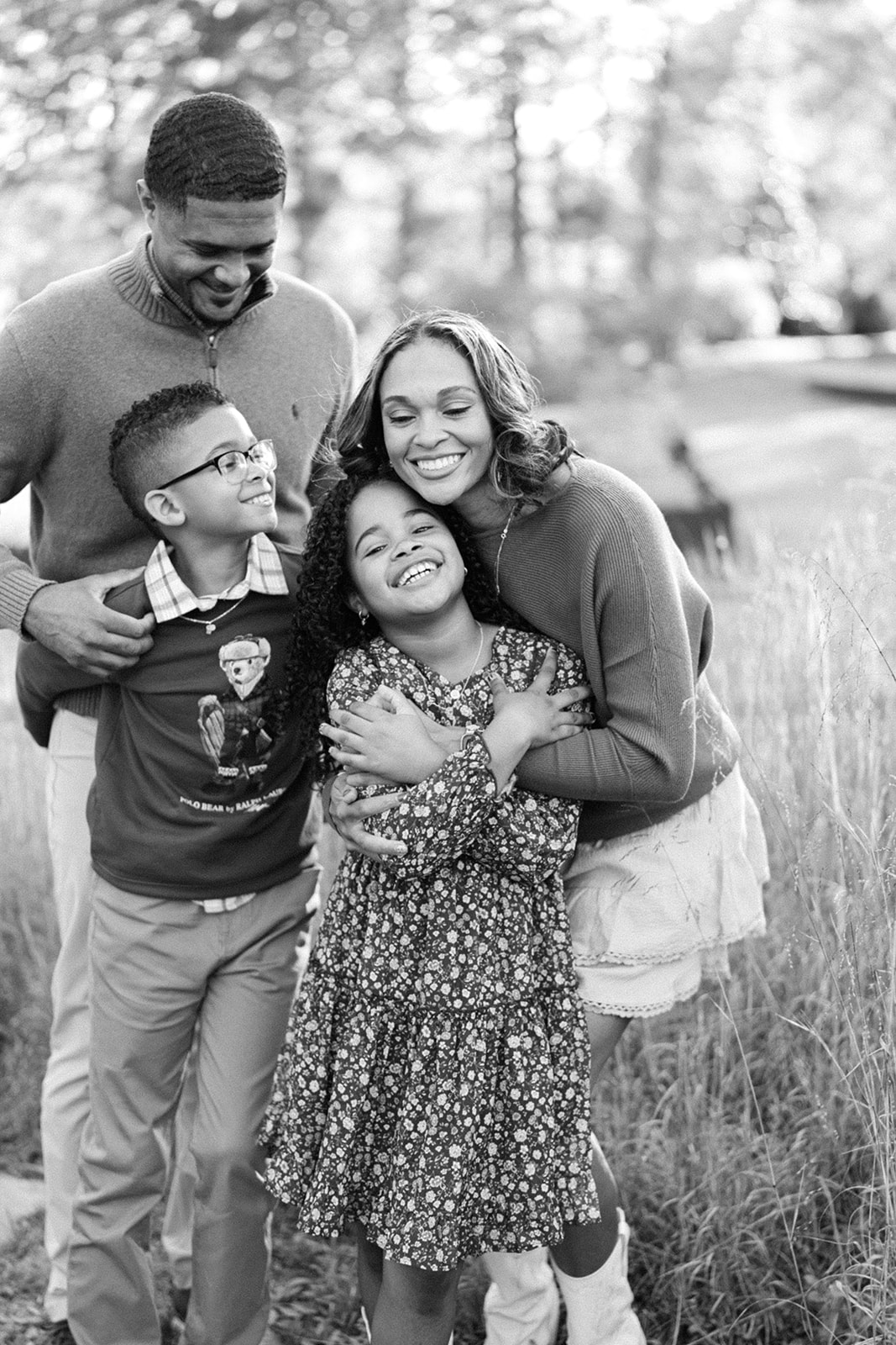 Auburn arboretum family photo session