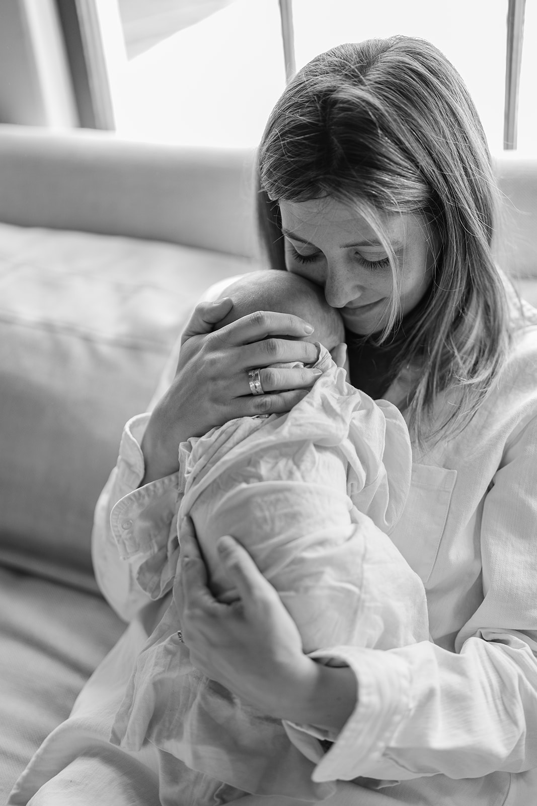 Dothan family newborn session